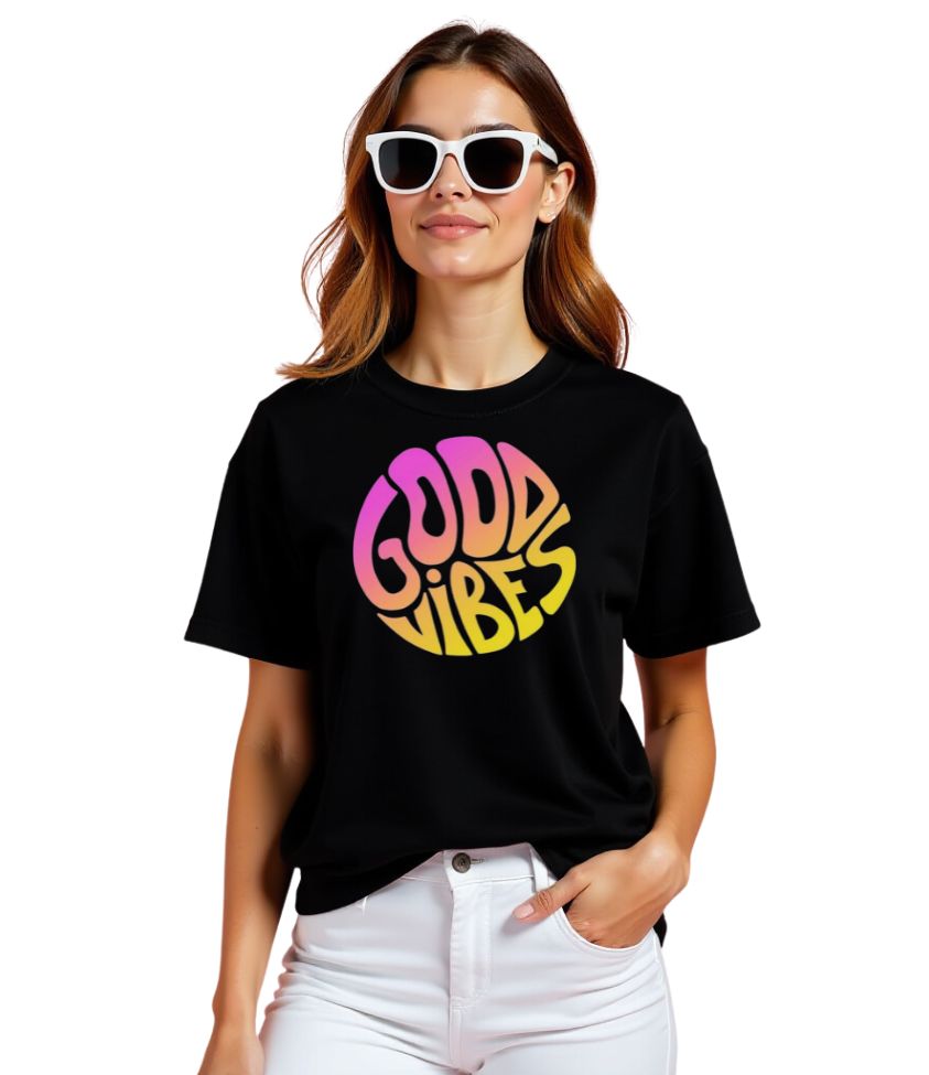 good vibes | oversized tee