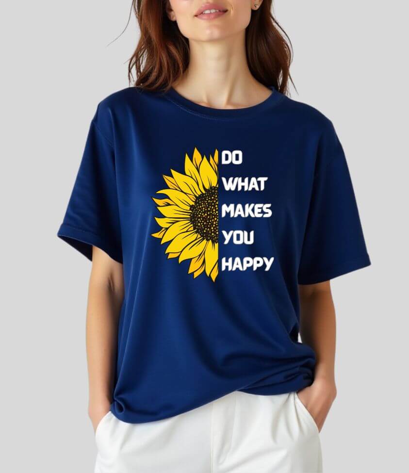 sunflower | empowering | oversized t