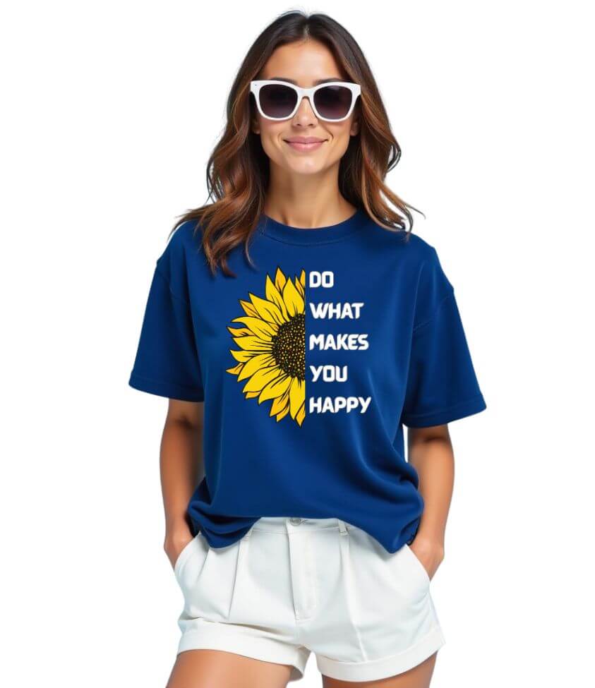 sunflower | empowering | oversized t