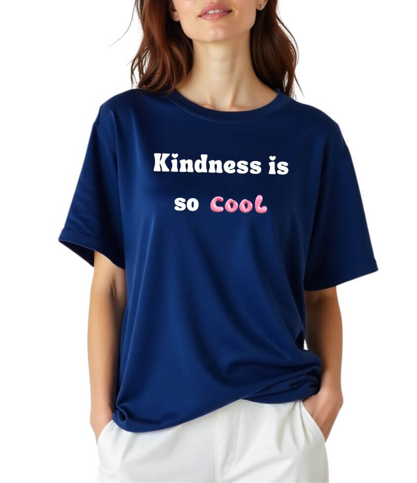 kindness is so cool | oversized
