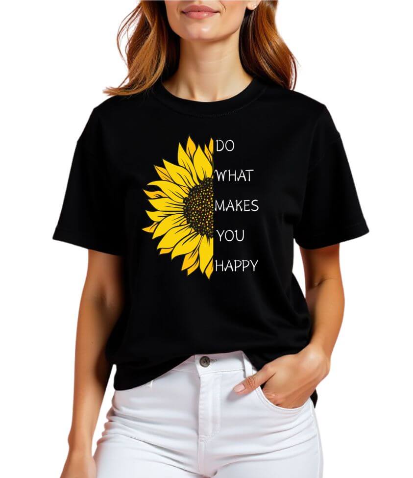 sunflower | empowering | oversized T