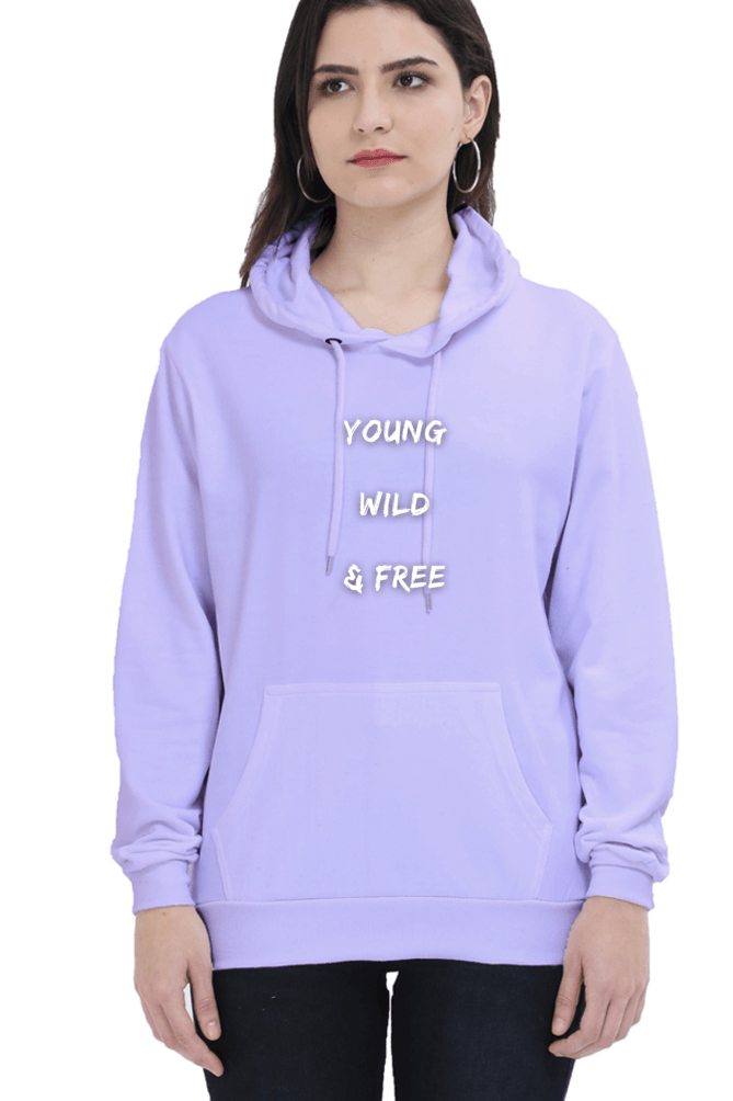 young wild & free | hoodie