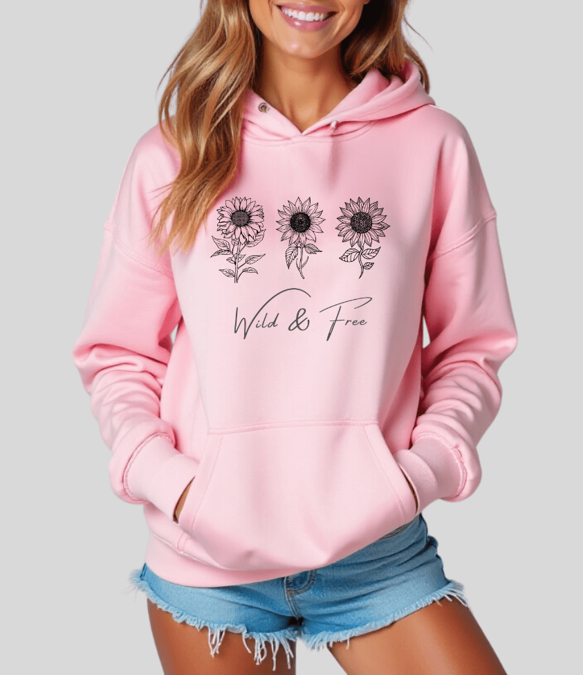 wild and free | hoodie