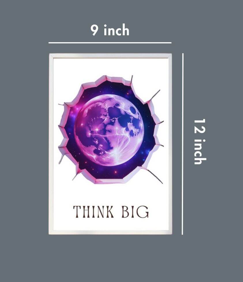 3D | art frame | think big