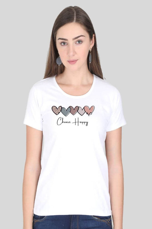 choose happy | crop top