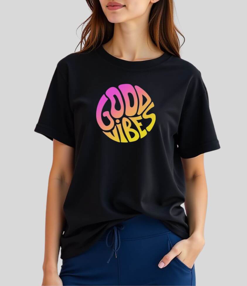 good vibes | oversized tee