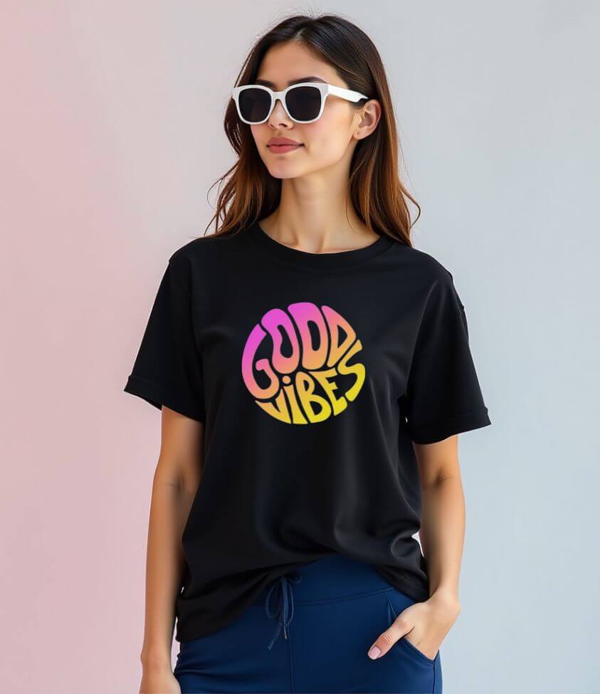 good vibes | oversized tee