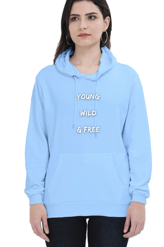 young wild & free | hoodie