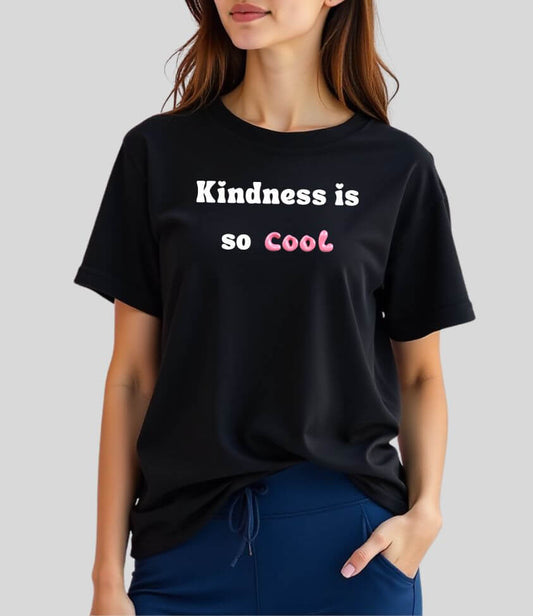 kindness is so cool | oversized