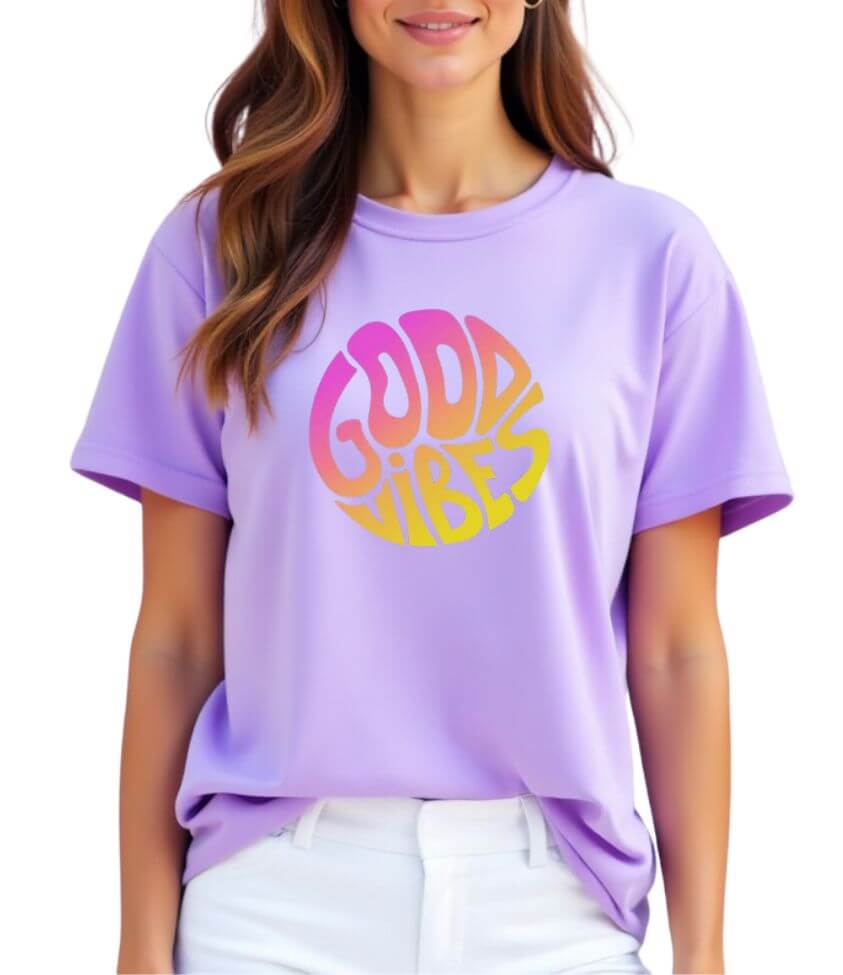 good vibes | oversized tee