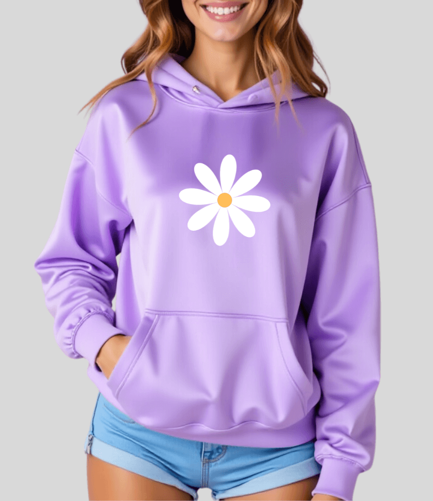 flower hoodie