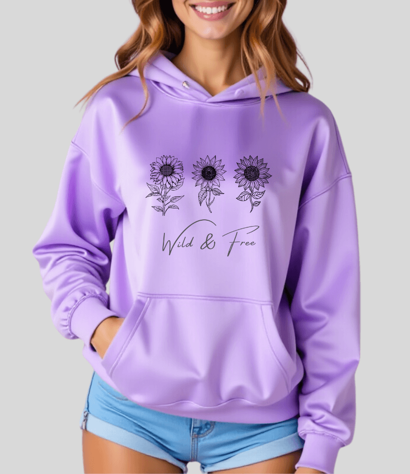 wild and free | hoodie