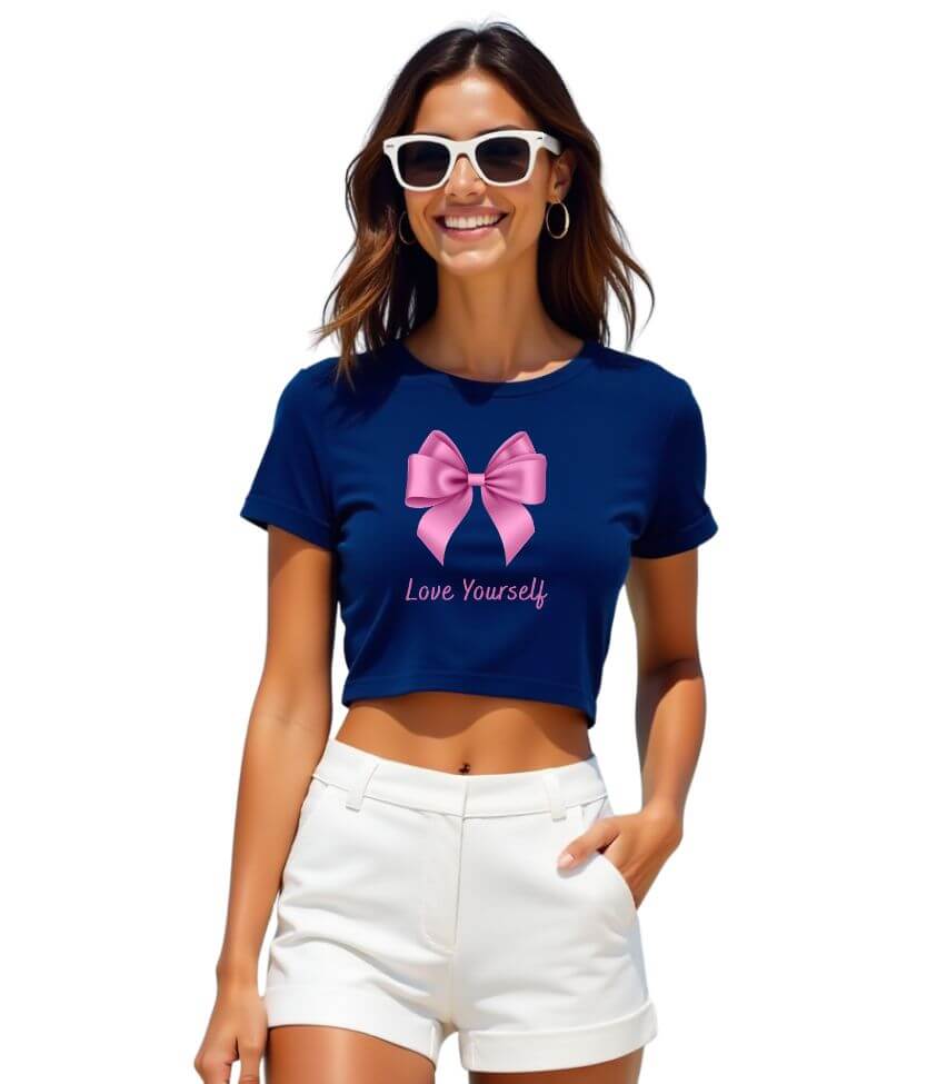 love yourself | crop top