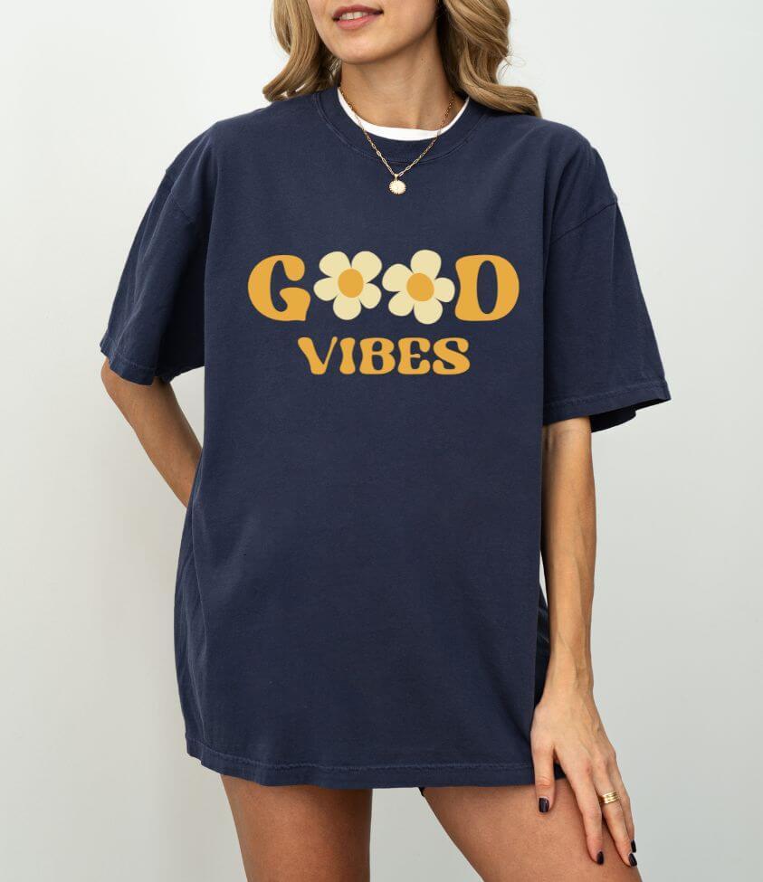 good vibes  tee