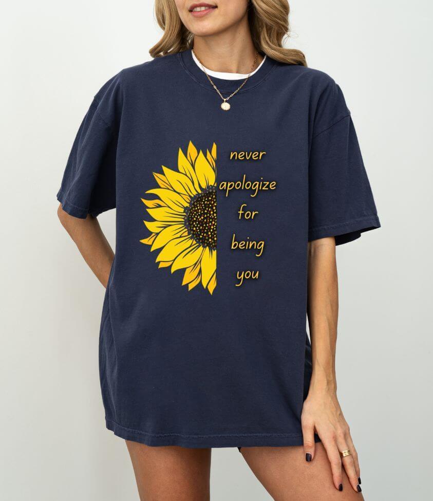 womens oversized tee