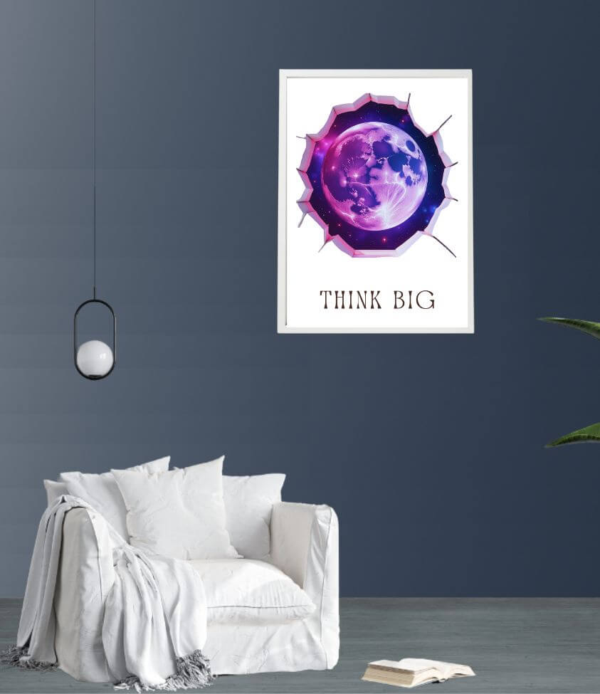 3D | art frame | think big