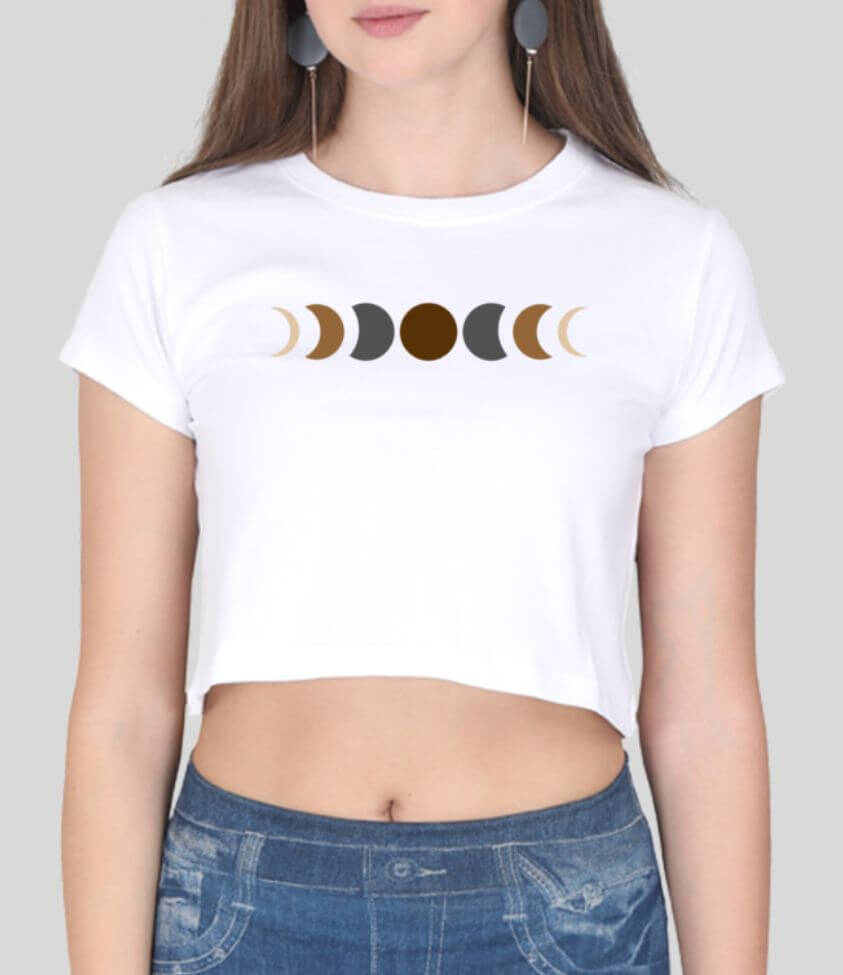 Moon phases | crop top