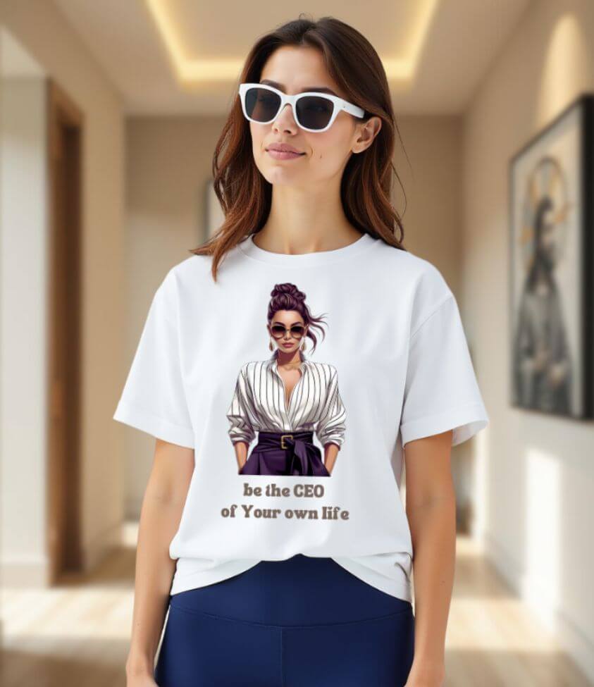 empowering oversized T