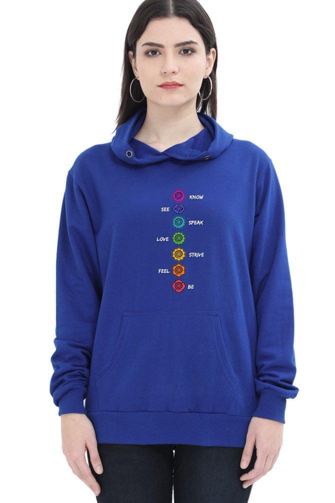 chakras hoodie - sunny buttons
