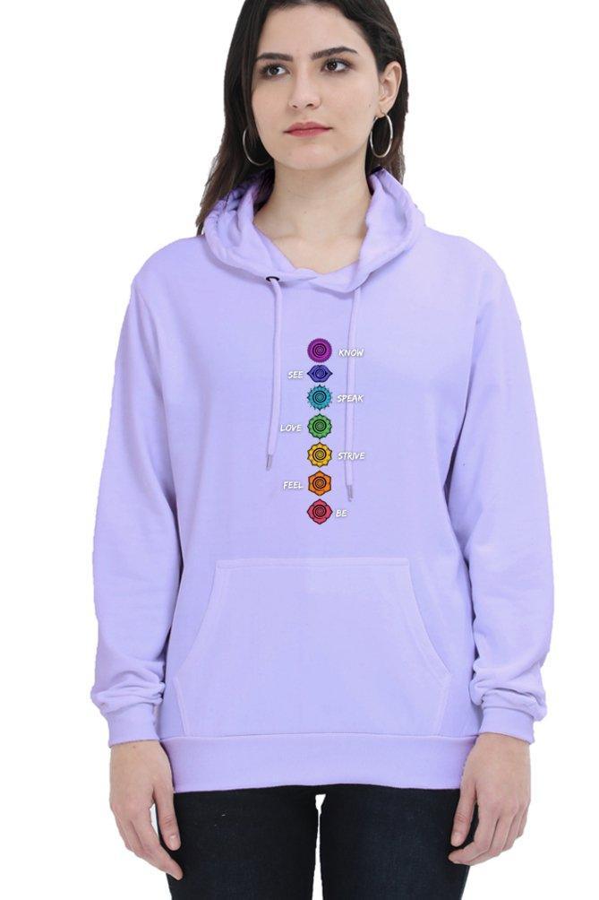 chakras hoodie - sunny buttons