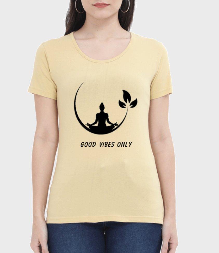 good vibes only | tee - sunny buttons