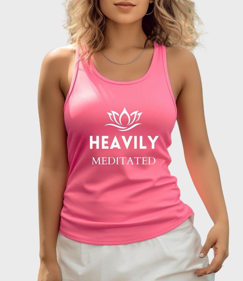 heavily meditated | tank top - sunny buttons