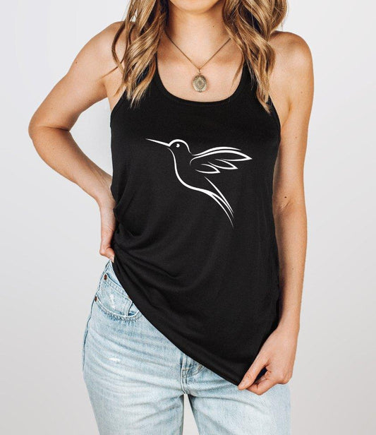 humming bird | tank top - sunny buttons