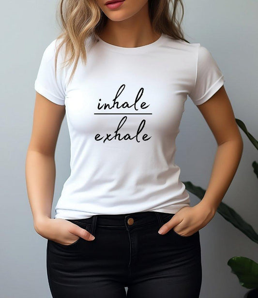 inhale exhale | tee - sunny buttons
