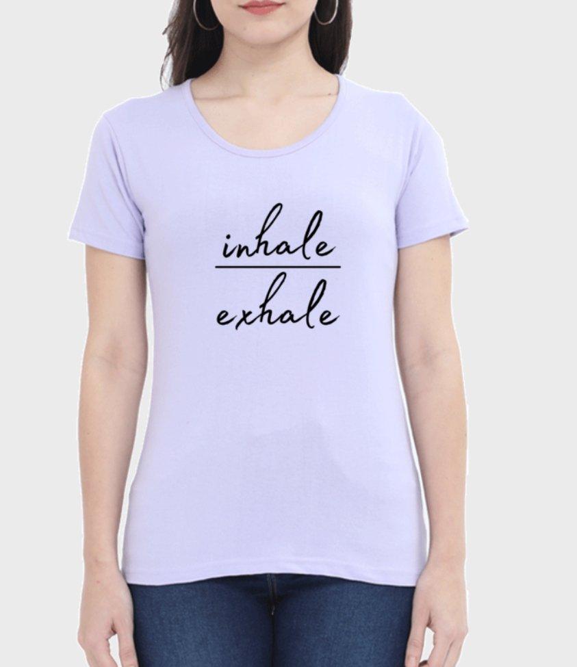 inhale exhale | tee - sunny buttons