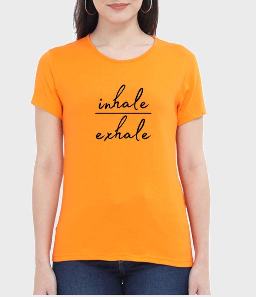 inhale exhale | tee - sunny buttons