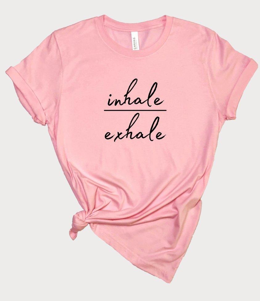 inhale exhale | tee - sunny buttons