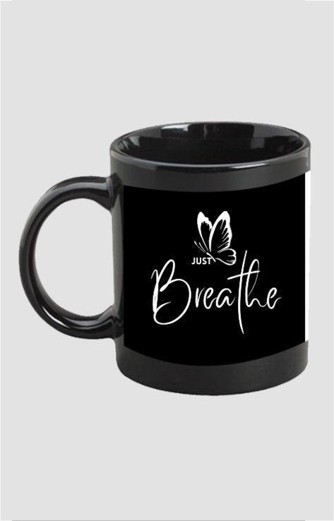 just breathe | coffee mug - sunny buttons