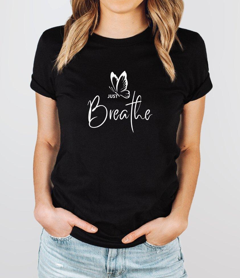 just breathe | tee - sunny buttons