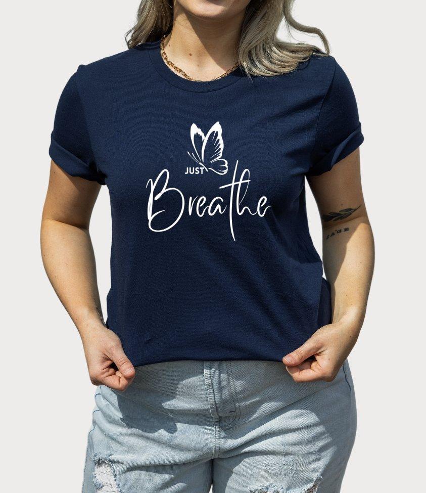 just breathe | tee - sunny buttons