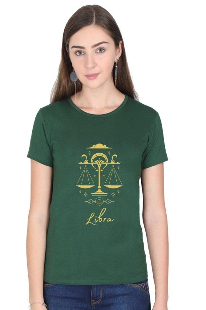 Libra T-shirt for Women - sunny buttons
