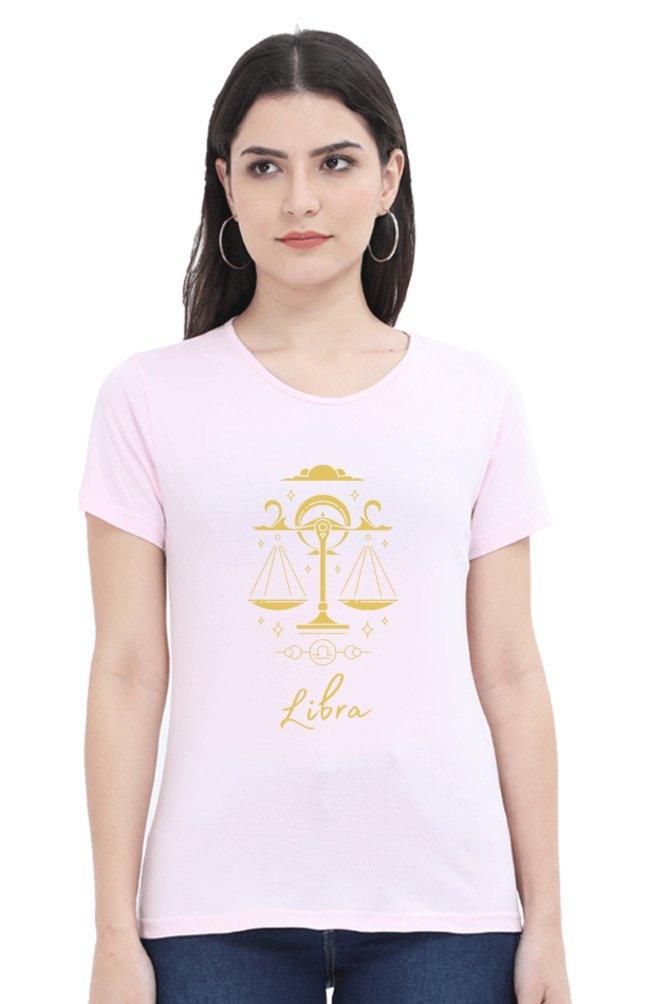 Libra T-shirt for Women - sunny buttons