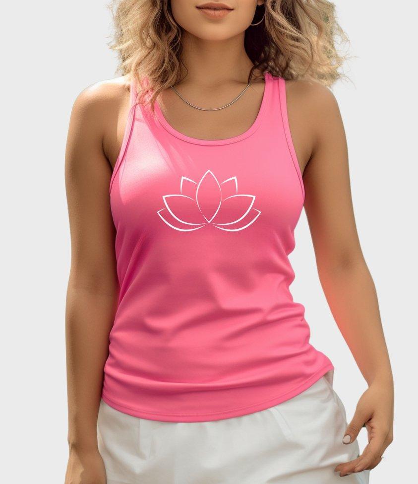 lotus tank top - sunny buttons