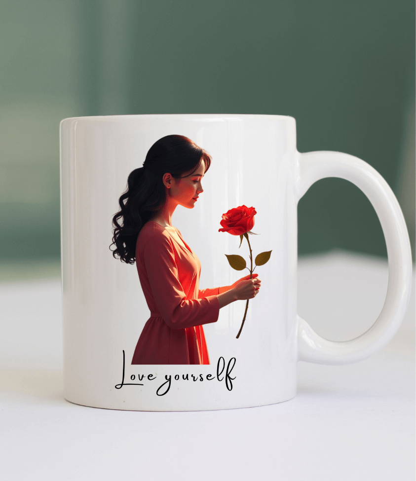 love yourself | coffee mug