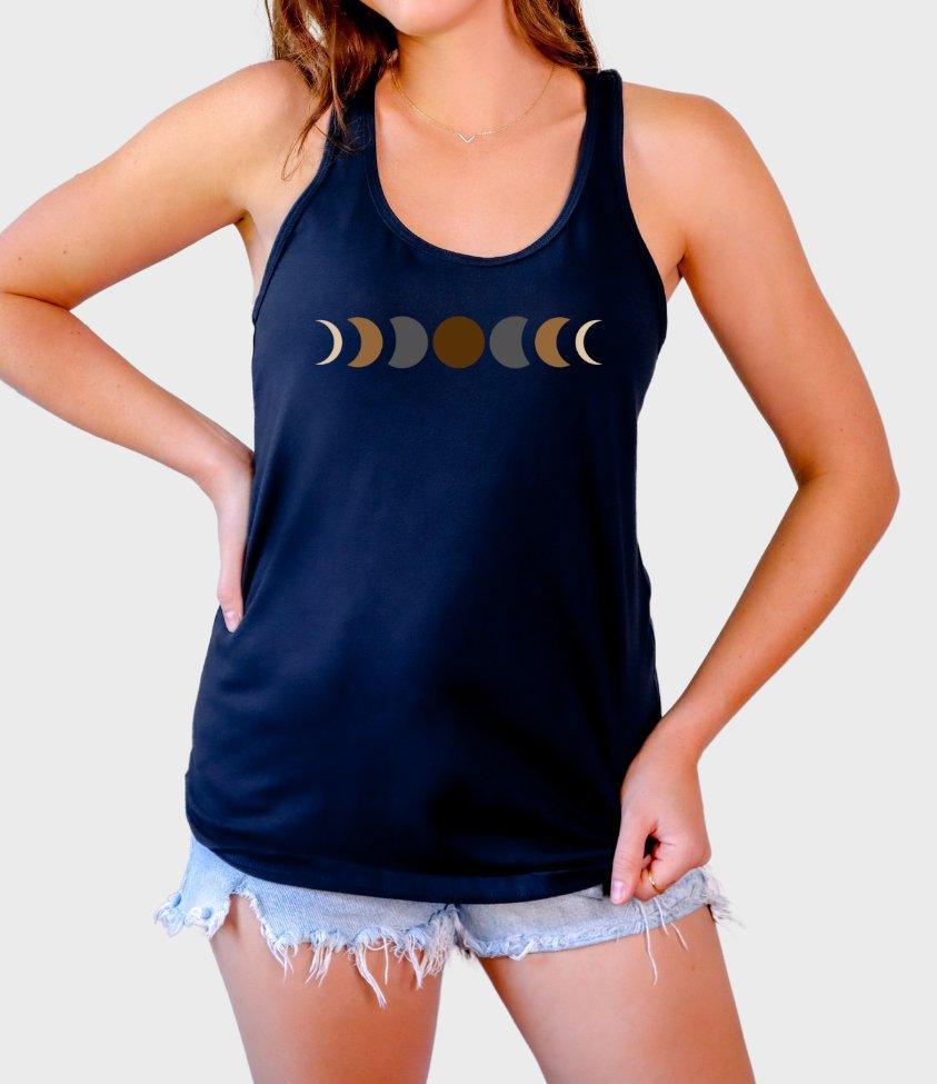 moon phases tank top - sunny buttons