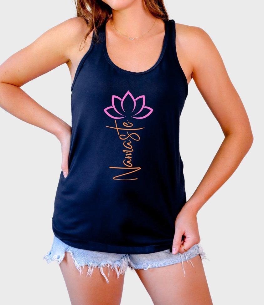 namaste | tank top - sunny buttons