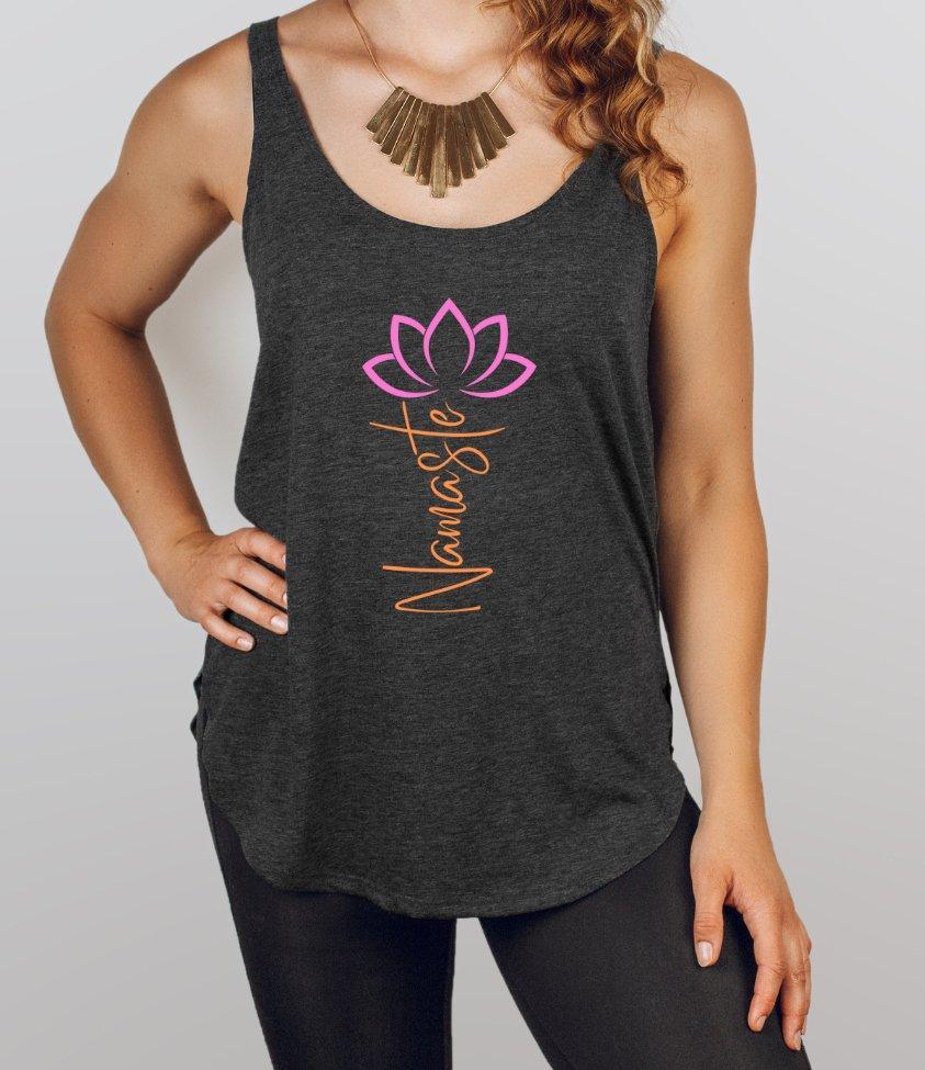 namaste | tank top - sunny buttons