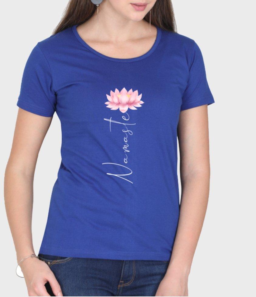 Namaste | womens tee - sunny buttons