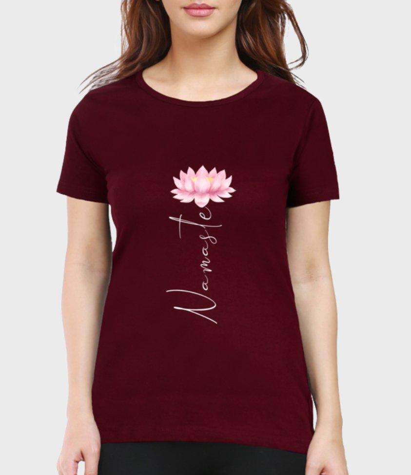 Namaste | womens tee - sunny buttons