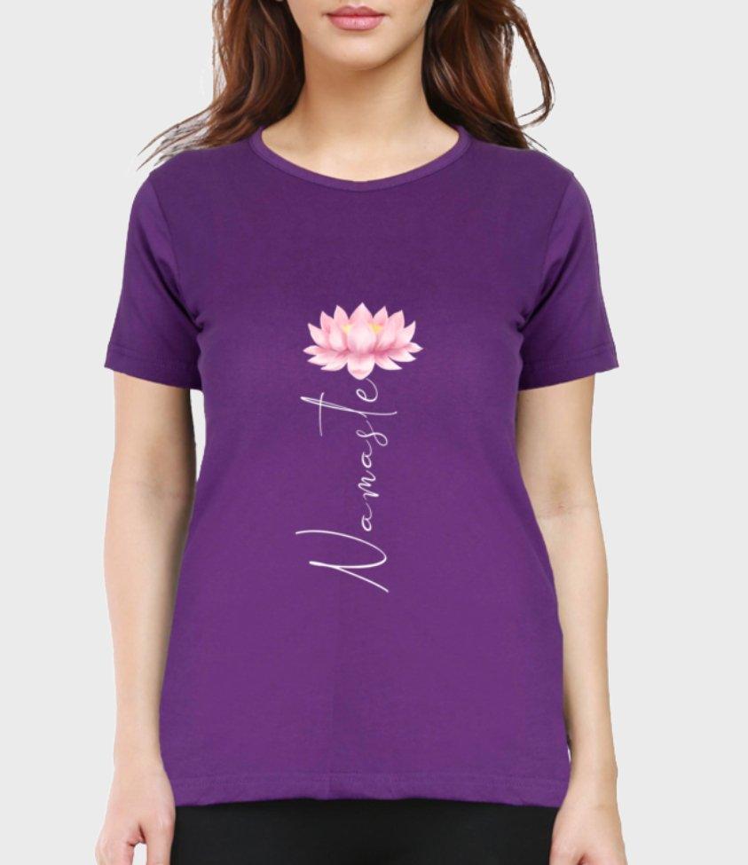 Namaste | womens tee - sunny buttons