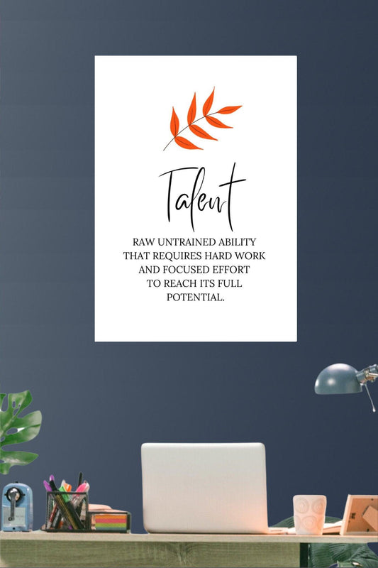 Office | Art frame | Talent - sunny buttons