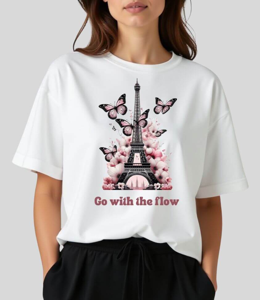 Beautiful paris | oversized T