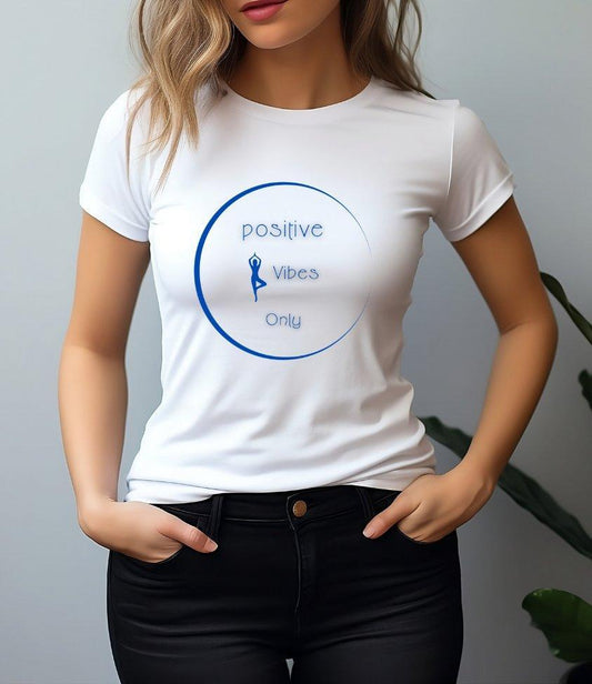 Positive vibes only tee - sunny buttons