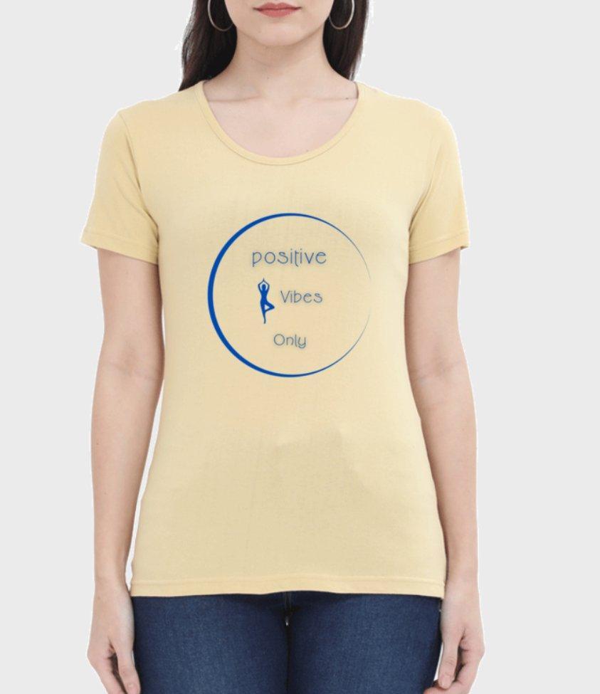 Positive vibes only tee - sunny buttons