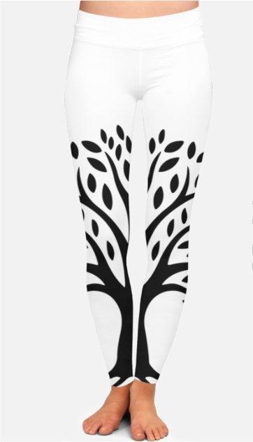 tree of life leggings - sunny buttons