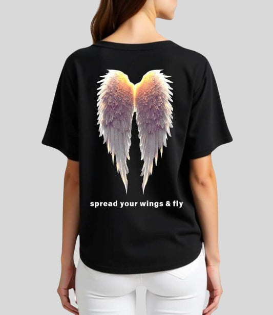 wings | oversized tee